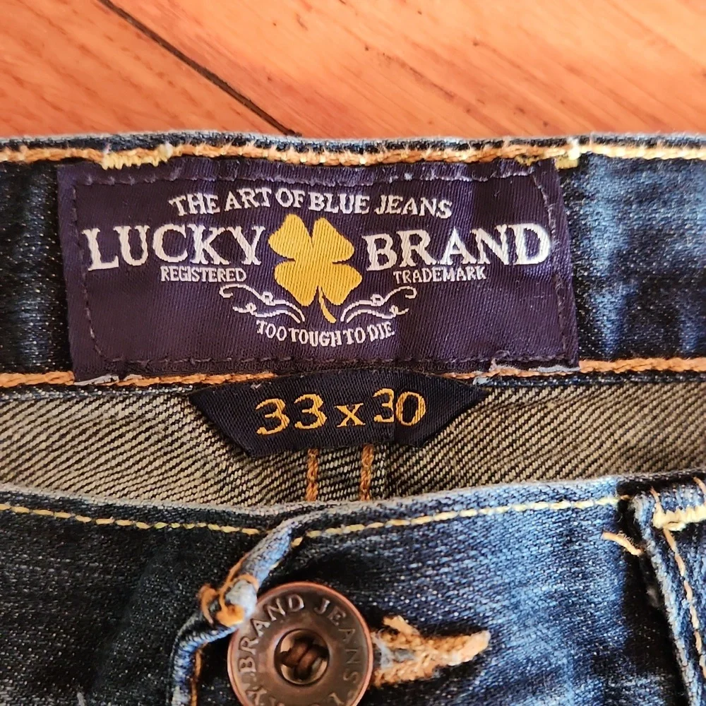 Lucky Brand 361 Vintage Straight Jeans Sz 33 x 30 - Picture 4 of 11